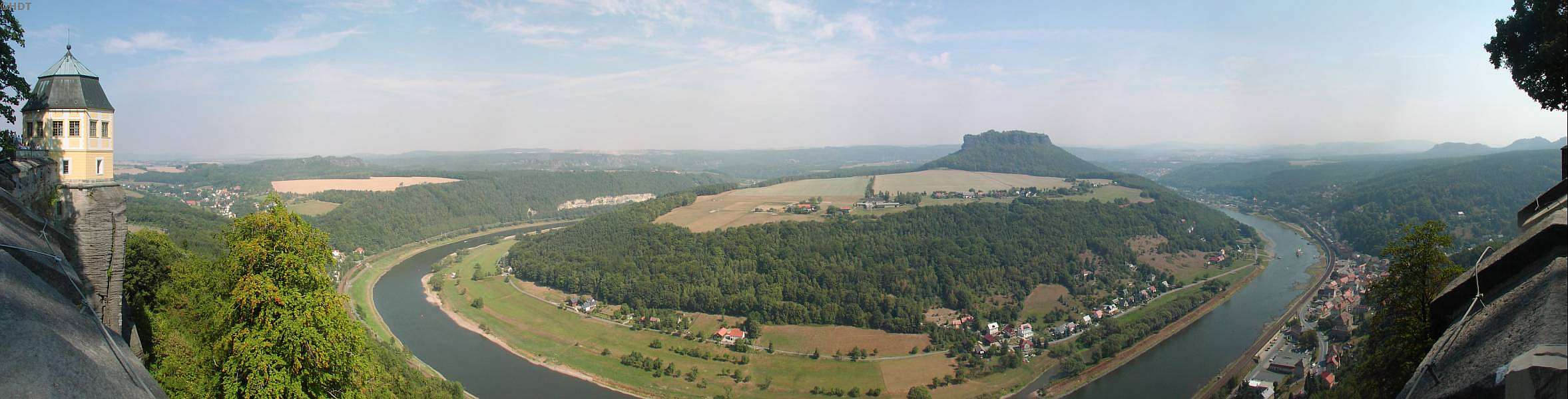 Panorama Festung Königstein